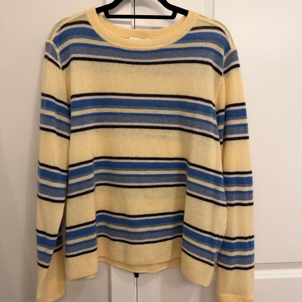 Reformation boyfriend cashmere sweater